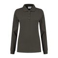 Dames Polo Lange Mouw Santino LEXINGTON Charcoal